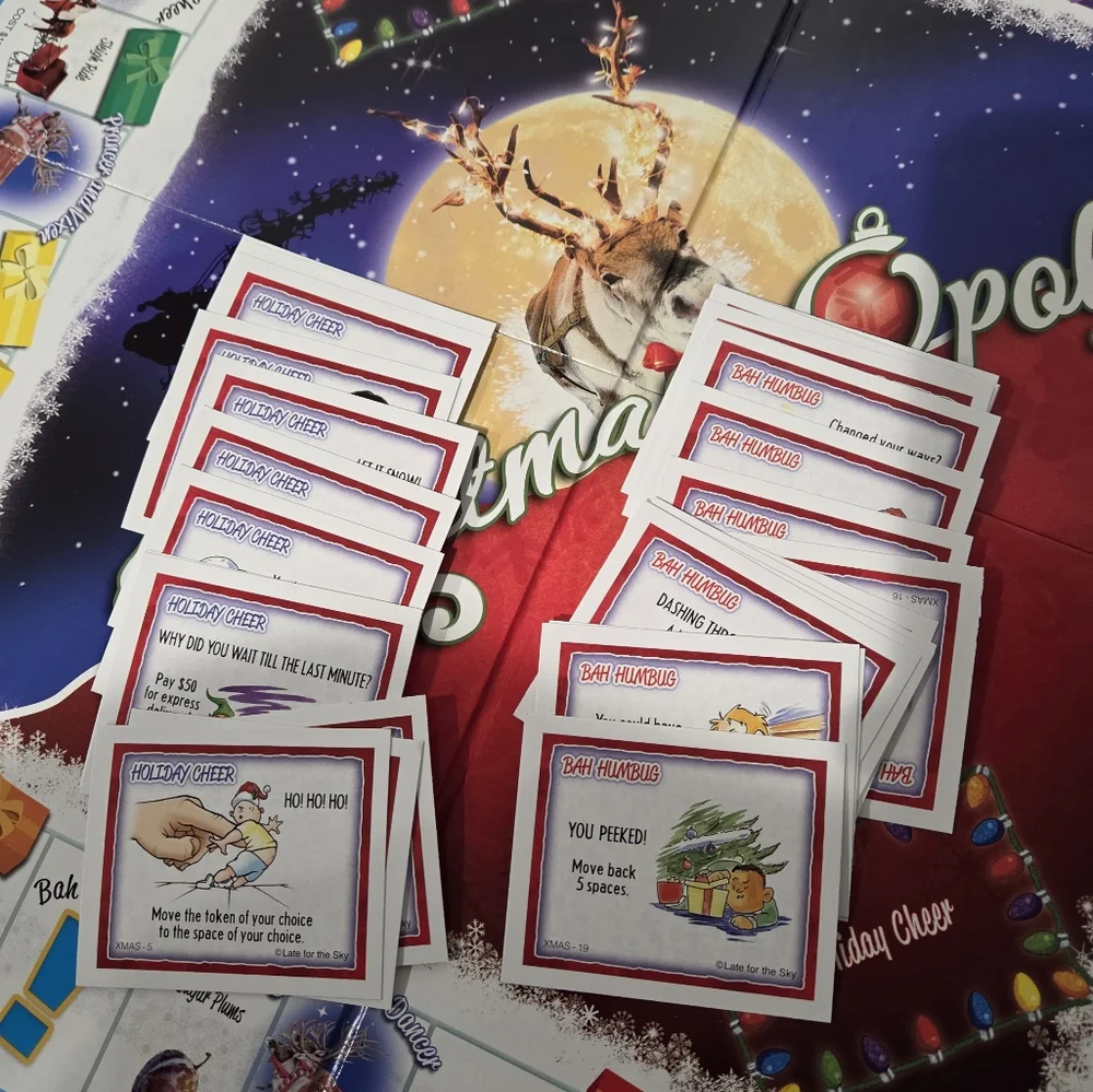 Christmas-Opoly Board Game